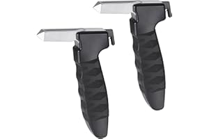 Zocipro 2 sztuki pomoc przy wysiadaniu z samochodu, kolor czarny, przenośny uchwyt, narzędzie samochodowe dla osób starszych, niepełnosprawnych przy wsiadaniu i wysiadaniu z samochodu