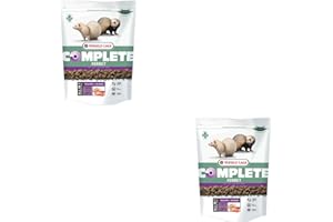 Versele-Laga - Complete Ferret | Confezione Doppia | 2 x 750 g | Estrusi all-in-one ricchi di proteine per furetti | 90% delle proteine contenute di origine animale | Senza cereali