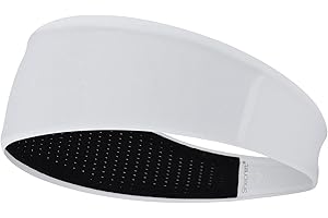 SHECRET Bandeau Sport pour Femmes et Hommes, Sweatband Doux et Élastique, Antidérapant pour Course, Salle de Sport, Yoga, Vélo, Basket