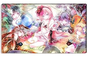 New Mlikemat Playmat Traptrix Girls TCG CCG OCG Trading Card Game Mat with Zones + Free Bag (ZD014-080-A)