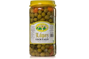 ACEITUNAS LÓPEZ Cocktails de Aceitunas y Encurtidos Peso Neto 2.700g | Envío Gratis