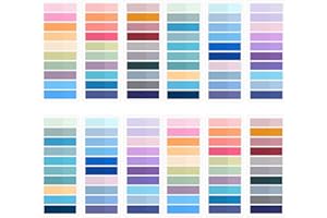 Momowin 2400 Pezzi Segna Pagine Adesivi, Linguette Colorate Adesive Segnapagina, Segnapagina Adesivo per Indicizzazione, Tagging Pagine