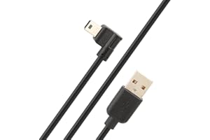 cigemay Data Sync USB-Ladekabel für Tomtom GO 520 530 630 720 730 920 930, 5-poliges 150 cm -USB-Kabel für Tomtom, GPS-Handys, Tablets, MP3-Player, Ladekabel, Schnellladung