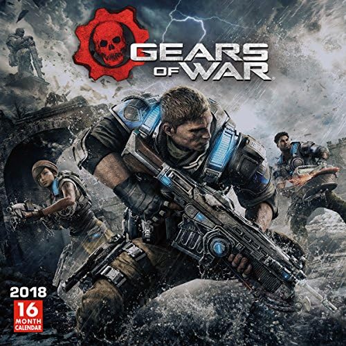 Official Gears Of War 2018 Wall Calendar