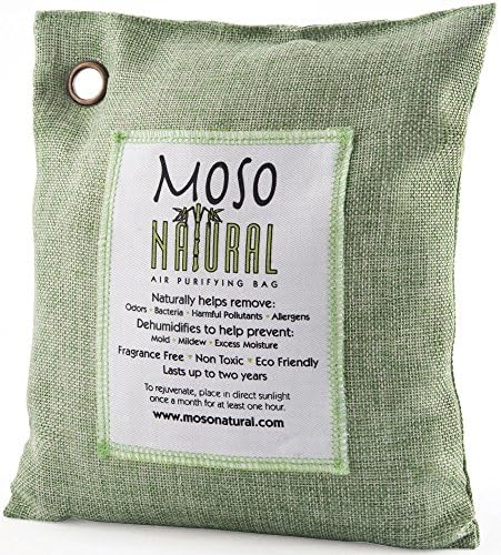 Moso Natural Air Purifying Bag, 500 g, Green