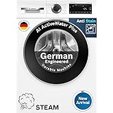 Bosch 9 kg 5 Star Front Load Fully-Automatic Washing Machine, AI ActiveWater, 14 Wash Programs, Removes 99.9% Germs with Steam, No Tangle or Wrinkle, 