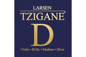 LS LARSEN STRINGS Larsen Tzigane Violin d'-3 medium