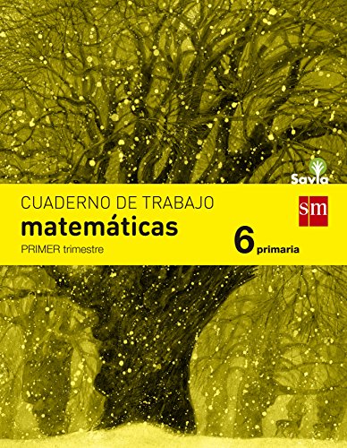 Cuaderno de matemáticas 6 Primaria, 1 Trimestre Savia