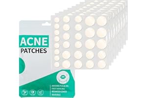 ZEBRLAN 300PCS Pimple Patches Acne Patch Spot Patches Blemish Stickers Hydrocolloid Invisible Patches Spot Dots Acne Effectively Face Skin Care