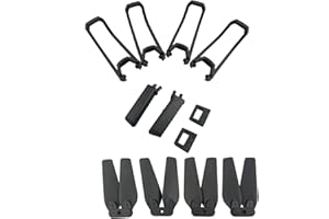 ZYGY 4pcs hélice + 4pcs Housse de Protection+4pcs Train d'atterrissage pour E58 S168 JY019 Quadcopter Pliant Drone