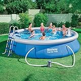 Piscina fuera tierra redonda Bestway Fast Set 457 x 91 cm