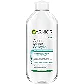 Garnier Salicylic Micellar Water Cleansing and Makeup Remover for Oily Skin | Anti-Blemish Action, Deeply Removes Any Makeup