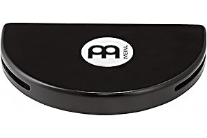 Meinl Percussion Wood Side Snare - Trommel/Drum/Snare Drum für Cajon - Cajon Add-on/Cajon Zubehör - Siam-Eiche, Schwarz (WSS1BK)