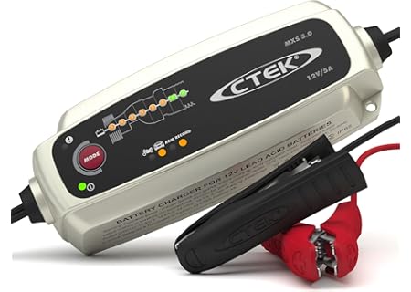 CTEK MXS 5.0, Batteriladdare 12V Med Inbyggd Temperaturkompensation, Motorcykel- Och Billaddare,… - Amazon Deal & Rabatt