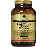 Solgar Omega 3 950 mg EPA & DHA, Triple Strength, 100 Yumuşak Kaps&uuml;l