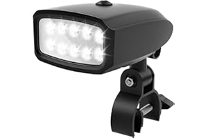 GUNIATA Luce per barbecue, lampada a LED con 10 perle luminose, luce regolabile ad alta luminosità per barbecue, picnic all'aperto (A)