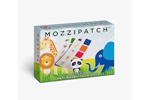 THE CLEAN TOOTHBRUSH Mozzipatch Kids Mosquito Patches Effective Mozzipatch Mosquito Repellent | Long-Lasting and DEET-Free | Outdoor Insect Shield (20 Kids)