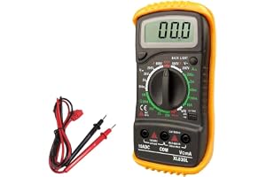 Digital Multimeter XL830L, LCD Display with Backlight, 600V AC/DC Voltage Tester, 10A Current