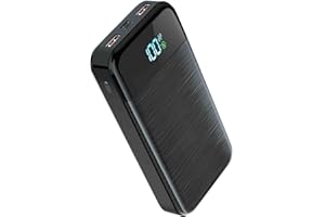 PAIDASHU Power Bank 27000mAh 22.5W Klein Schnellladefunktion PowerBank 1 USB C, 2 USB A Mini Externe Handyakkus LCD Display Akkupack für Smartphones Tablets Travel Camping Outdoor