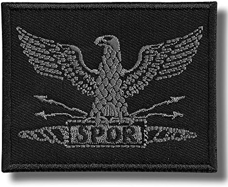 Roman legion grey - Iron/Sew on patch, 8 x 7 cm