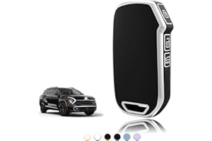 TOOMUME Funda Llave TPU, Carcasa Llave Apto para Kia Sportage Ceed XCeed Proceed Sorento Tonic Niro Rio Stinger Seltos Soul K3 K5 K8, Cubierta Llaves Coche Mando - Smart Key