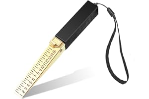 PARTIDEAL Fire Door Gap Gauge Checker Tool,Portable Door Gap Measuring Tool,Metal Door Undercut Measure Tool,Suitable for Measure Fire Door Clearance,Door Clearance Measurement,Thickness Measurement