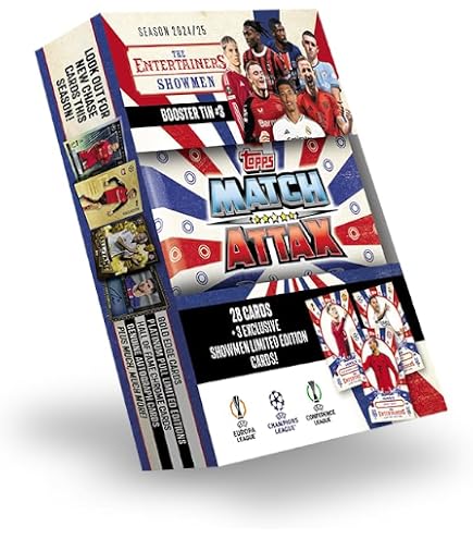 Topps Match Attax 24/25 – Kit Démarrage Exclusif Amazon : 48 Cartes + Platinum Pull Garantie