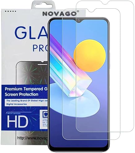 Coque NOVAGO Pour Vivo Y52 5G / Y72 5G - Protection Antichoc Avec Anneau Support Et Béquille Intégrée