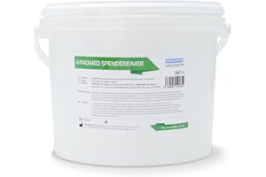 ARNOMED® Disinfectant Wipes Bucket [3.4L] - Disinfectant Wipes Bucket with Lid - Disinfectant Wipes in Dispenser Box - Dispenser Box for Fleece Cloths - Dispenser System for Surface Disinfectant Wipes