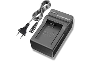 KWTOUL NP-FW50 Ładowarka akumulatora kompatybilna z Sony Alpha A6000, A6400, A6100, A6300, A6500, A5100, A7, A7 II, A7R, A7R II, A7R2, A7S, A7S II, A7S2, A5000, A3000, A55, RX10, NEX-3/5/7