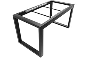 MetaloPro Rozsuwany stelaż stołu 140 x 70 x 72 cm, stabilny i wytrzymały, do wysuwanego stołu do jadalni, nogi stołu, nogi stołu, płozy, do salonu, stołu kuchennego, wysuwanego