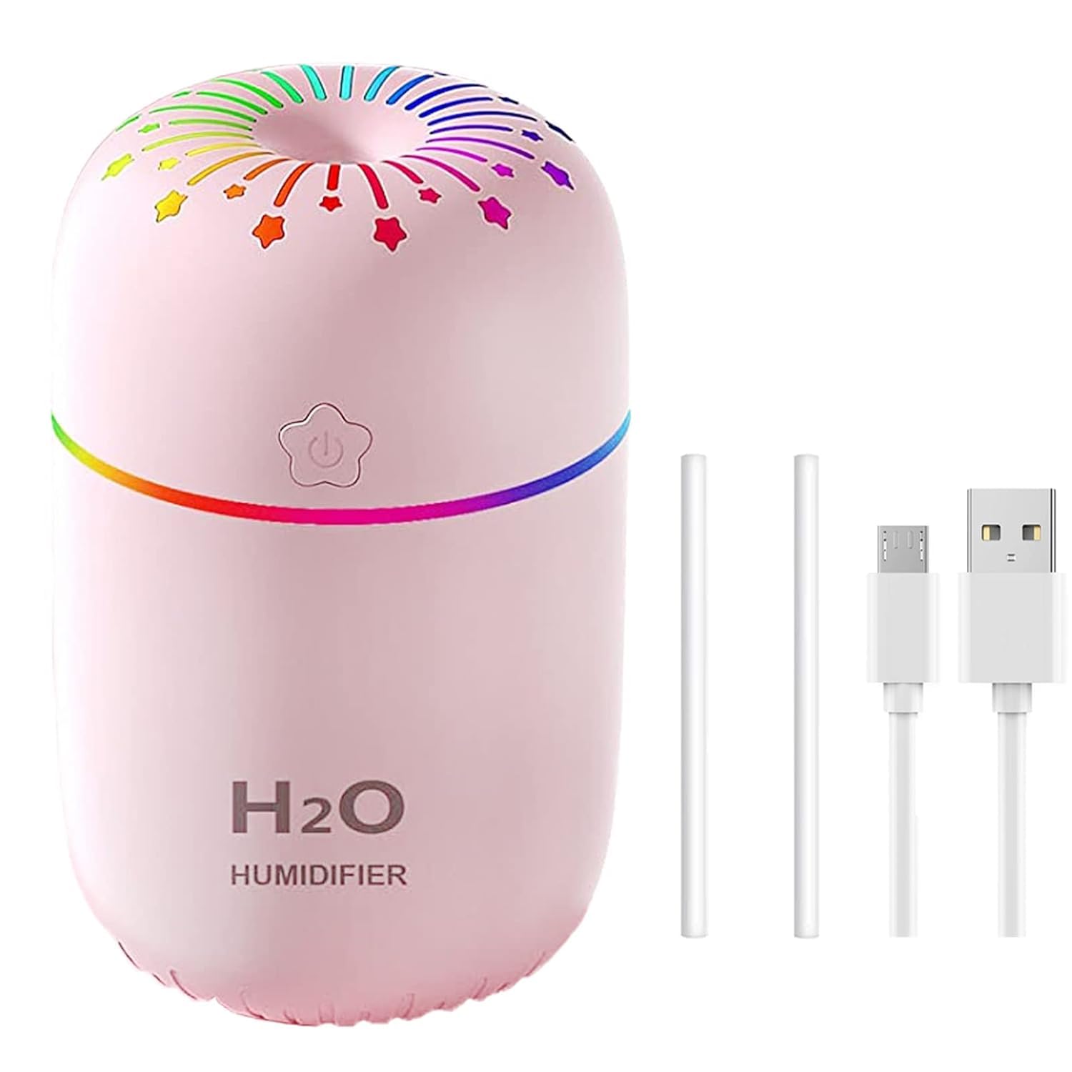 Pure Aroma Galaxy Humidifier â€“ Ultrasonic Cool Mist with LED Galaxy Design | Whisper-Quiet Operation | for Home Bedroom and Office | Ideal for Relaxation Aromatherapy and Air Freshening (Multi-Color)