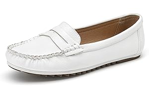 MecKiss Loafers for Women Comfy Flats Ladies Slip On Walking Shoe Driving Boat Moccasins Casual Nursing Shoes