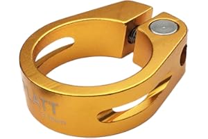 PLATT Collarino per Bici Reggisella, Pinze reggisella in Alluminio, Morsetto per Bicicletta/MTB 31.8/34.9MM