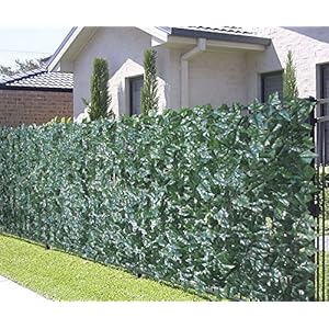 VERDELOOK Sempreverde® Point, Siepe Artificiale 1x3 m, Foglia edera, Decorazioni Giardino VERDELOOK VERDELOOK Sempreverde® Point, Siepe Artificiale 1x3 m, Foglia edera, Decorazioni Giardino