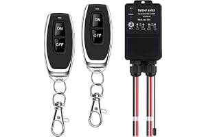 Radiobrytare vattentät, AC 240 V 220 V 30 A fjärrkontrollströmbrytare, relä, trådlös strömbrytare för lampa, stöldlarm, rulld
