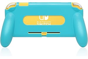 HEATFUN Grip for Nintendo Switch Lite, Comfortable and Ergonomic Switch Lite Grip - Accessories for Nintendo Switch Lite (Blue)