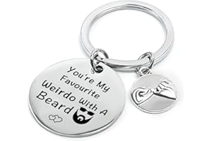 HUANGLG Valentines Gifts for Him, Funny Gifts for Men, Personalised Keyring for Boyfriend Husband, Personalised Gifts for Wedding, Birthday, Anniversary, Christmas etc