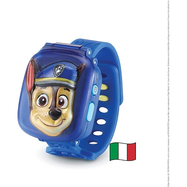 Orologio Digitale Paw Patrol Per Bambini - Cinturino In Silicone, Quadrante Rosso, Unisex, Modello PAW4354 - Foto 4