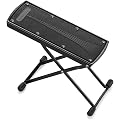 SONICAKE Repose-Pieds pour Guitare, 6 Niveaux Réglables | avec Patin en Caoutchouc Antidérapant, Pliable, pour Guitare Classique, Acoustique et Électrique