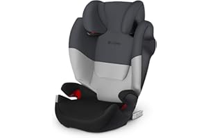 CYBEX Silver Siège Auto Solution M-Fix, Adapté aux Voitures Avec ou Sans Isofix, Groupe 2/3 (15-36 kg), De 3 Ans à 12 Ans Environ, Gray Rabbit