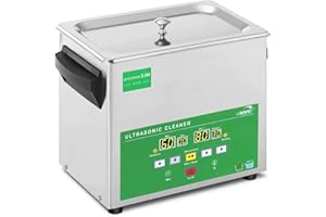 Ulsonix PROCLEAN 3.0ECO Lavatrice Ultrasuoni Pulitore Ultrasuoni Vasca Ultrasuoni Professionale (3 L, Potenza Ultrasonica 80 W, Potenza di Riscaldamento 155 W, 40 kHz, Timer 60 min, Acciaio Inox)