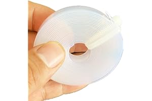 EXOTIC MYTH Extensiones de cabello pegamento caliente derretir fusión queratina pegamento pre-unido herramienta para extensión de cabello salón de peluquería (blanco claro)