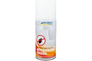 SCHOPF HYGIENE Schopf Bettwanzen-Fogger - Feinsprühautomat gegen Ungeziefer - 150 ml