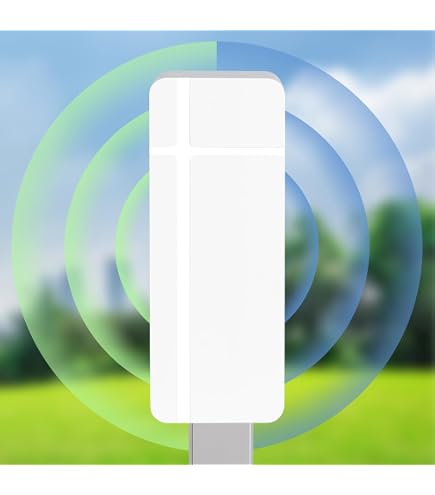Ripetitore WiFi Esterno A Energia Solare Con Batteria 26000mAh, Antenne 360°, Portata 100m, 2.4GHz 300Mbps, IP66 - 2