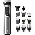 Philips Series 7000 13 in 1 Ultimate Multi Grooming Kit for Beard, Hair and Body with Nose Trimmer Attachment, Premium Metal Handle - MG7715/65