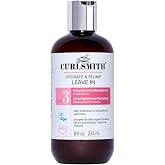 CURLSMITH - Sa&ccedil; Kreminde Nemlendirici ve Dolgun Bırakın, Dalgalı, Kıvırcık veya Kıvırcık Sa&ccedil;lar İ&ccedil;in Hacim Verici ve Besleyic