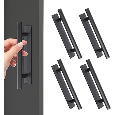 LONTAN 5 stuks handgrepen voor keukenkasten, gatafstand 192 mm, kastgrepen, roestvrij staal, meubelgrepen, ladegrepen, kastgrepen, roestvrij staal, keukengrepen, deurgrepen, keuken