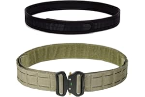 TWINFALCONS Cintura Tattica Militare Nylon 1000D Fibbia in Metallo a Sgancio Rapido Cinture di Sicurezza per Uomini