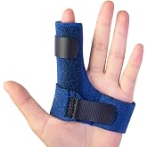 Sumifun Adjustable Finger Support for Hand, Breathable and Lightweight Finger Protector for Index, Medium, Ring and Pinky, Un